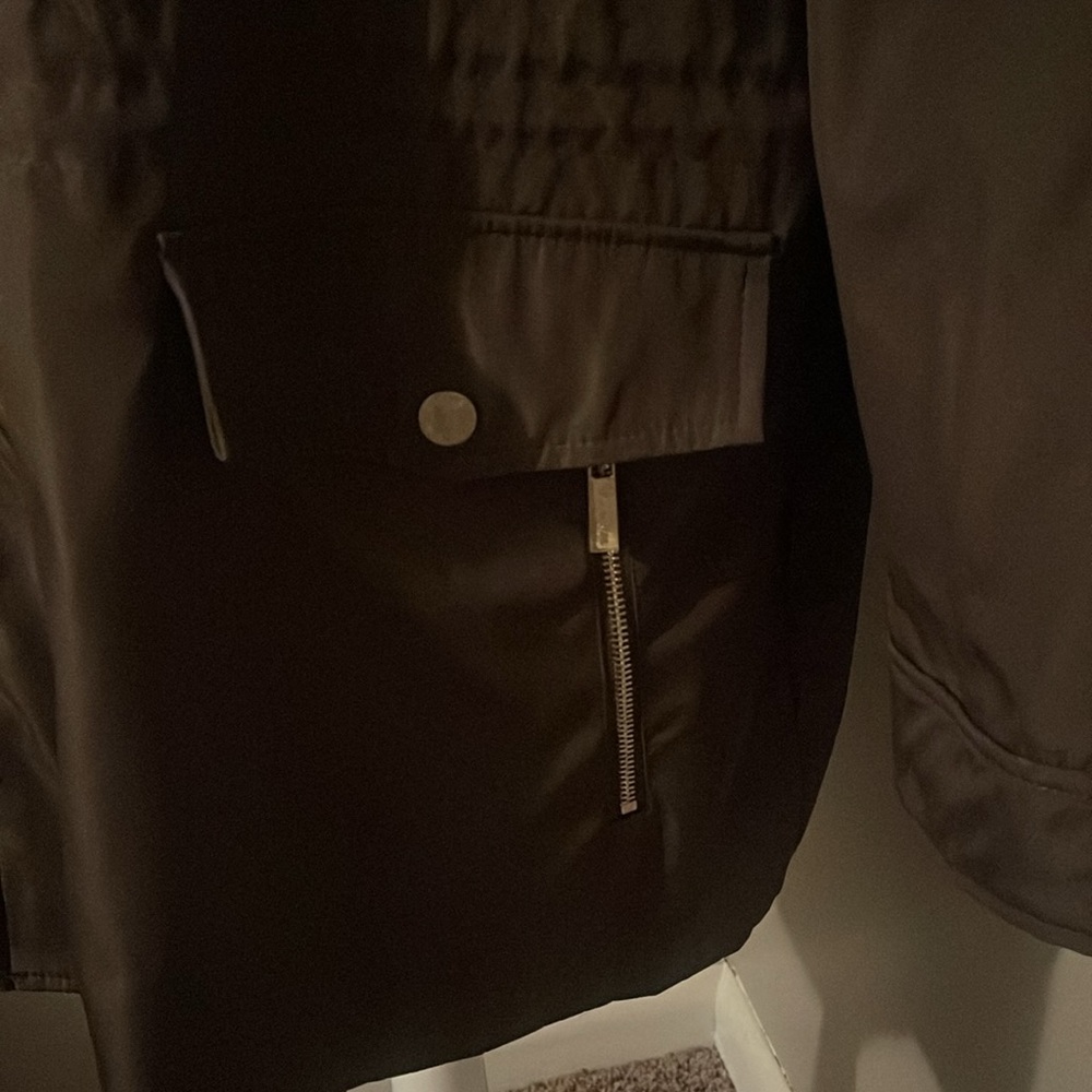 Michael Kors Khaki Hooded Jacket - Picture 4 of 8